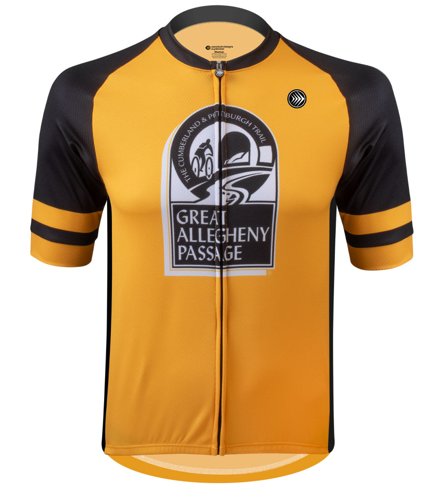 Great Allegheny Passage and C&O Canal Towpath Trail Jersey | Black and Gold Questions & Answers