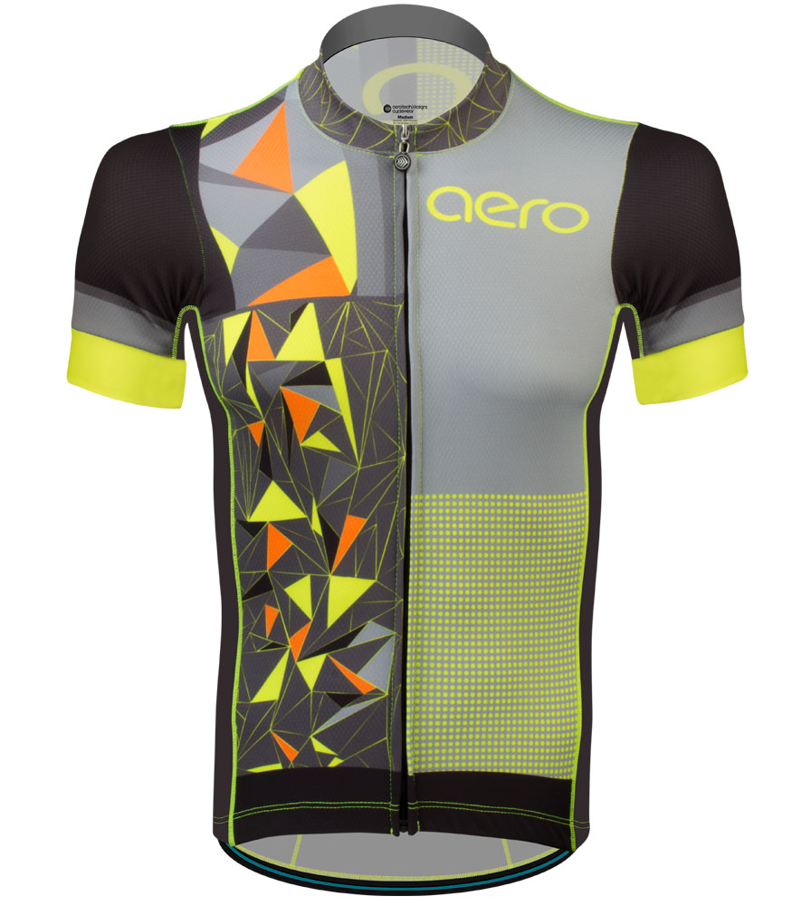 Aero Tech Men's Premiere Jersey - AggroTech - Safety Cycling Jersey | SMALL SIZES Questions & Answers