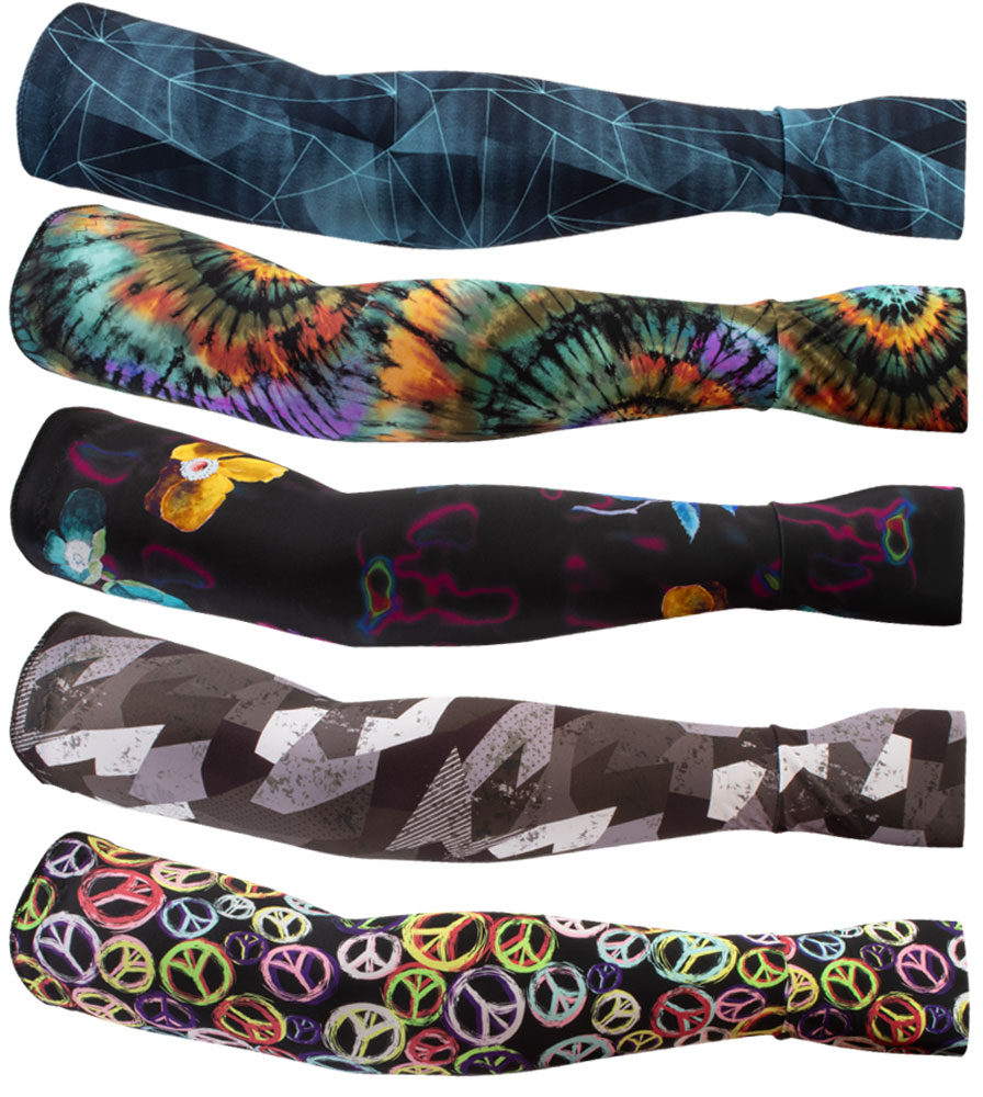 Eclipse Wild Print Arm Sleeves | Lightweight Sun Protection Full Arm and Hand Cover Questions & Answers