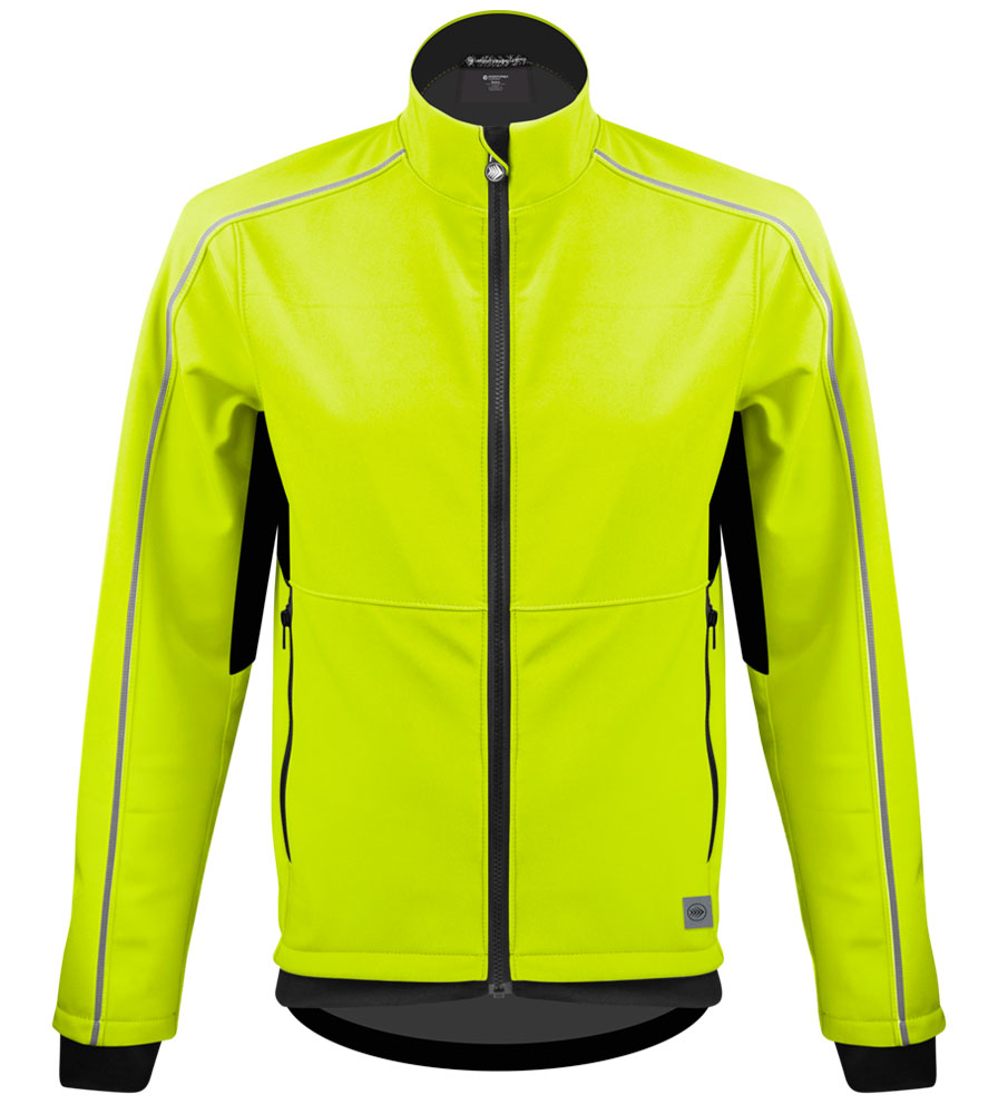 Men's USA Softshell Cycling Jacket | Quality Cold Weather Biking Coat Questions & Answers