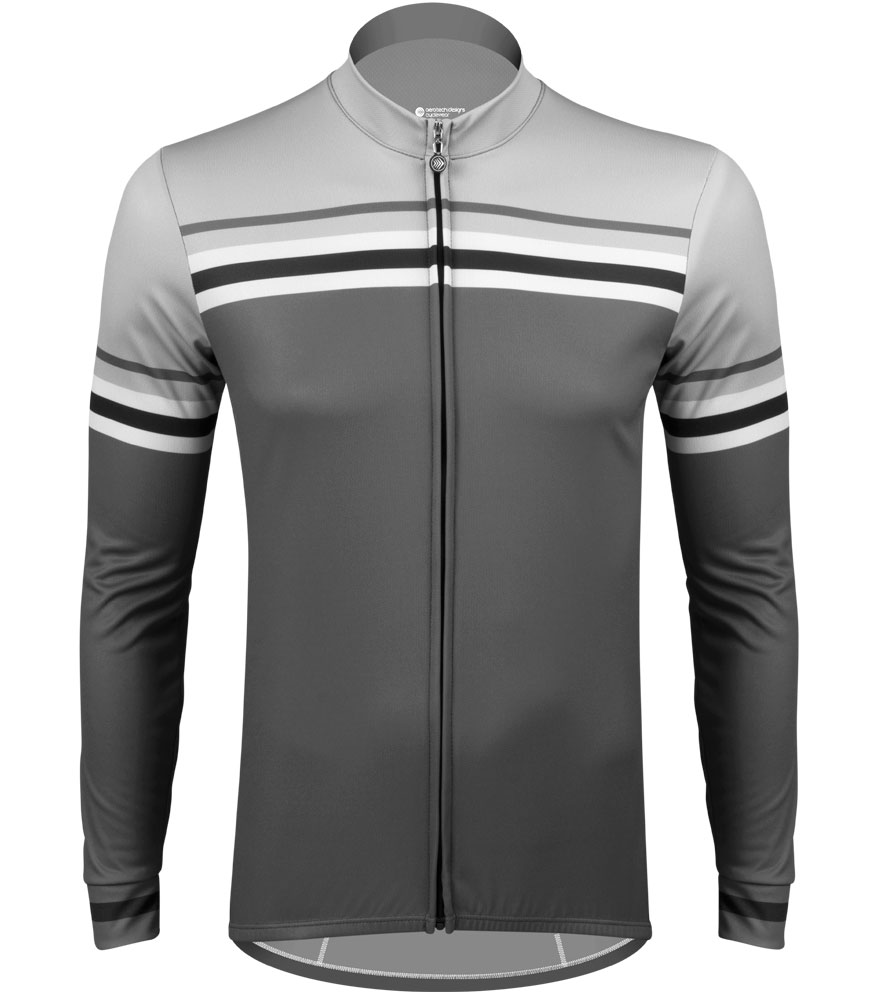 Tall Men's Alpine Jersey | Long Sleeve Brushed Fleece Cycling Jersey Questions & Answers