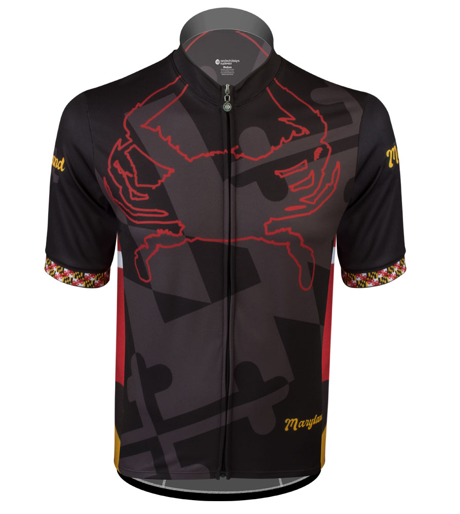 Maryland Cycling Jersey | Maryland State Flag Themed Jersey | Classic Cut | Relaxed Fit Questions & Answers