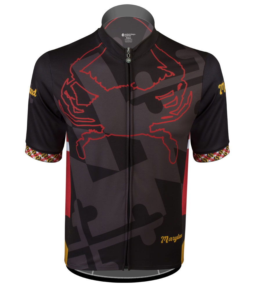 Maryland Cycling Jersey | Maryland State Flag Themed Relaxed Fit Jersey Questions & Answers