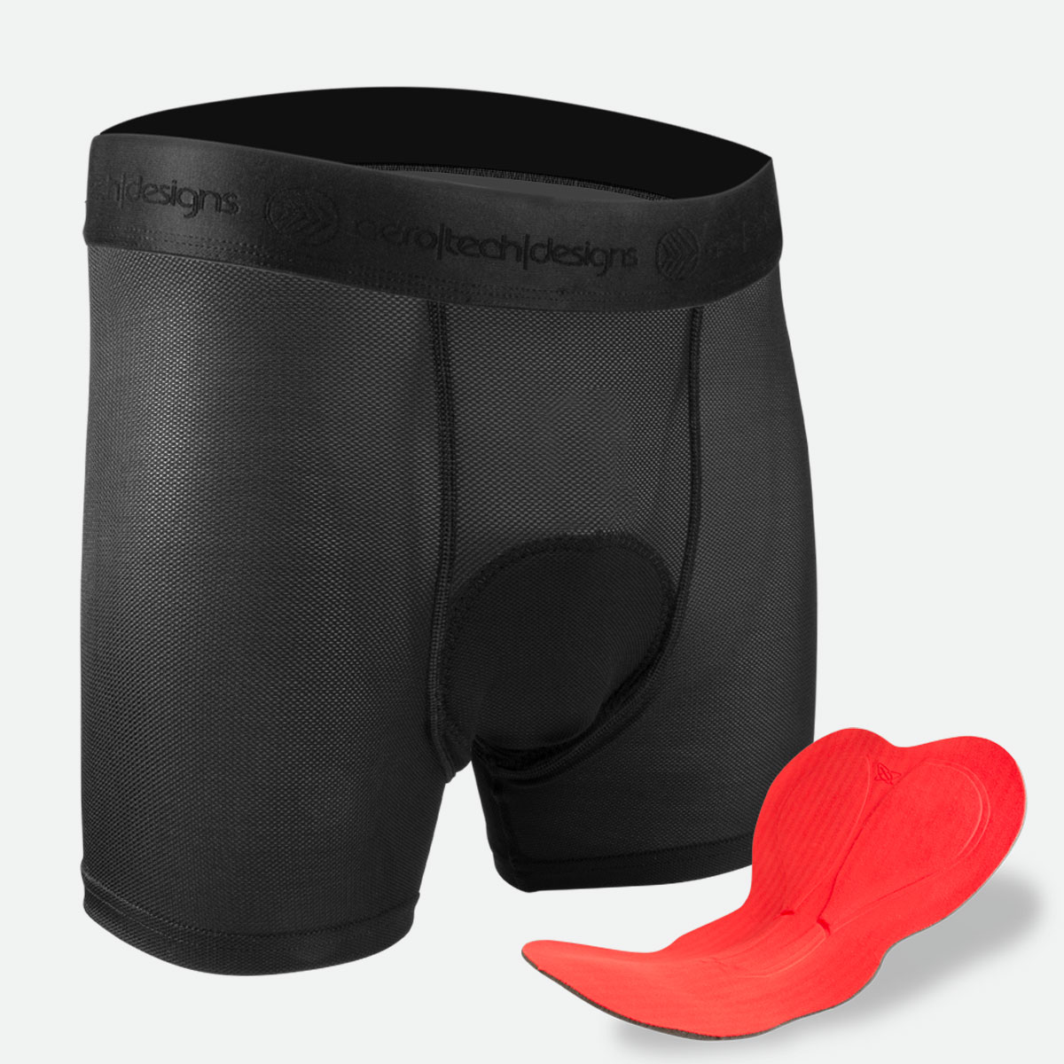 Men's Stretch Mesh Shorty 5" Inseam Cycling Liner | Padded Underwear Questions & Answers