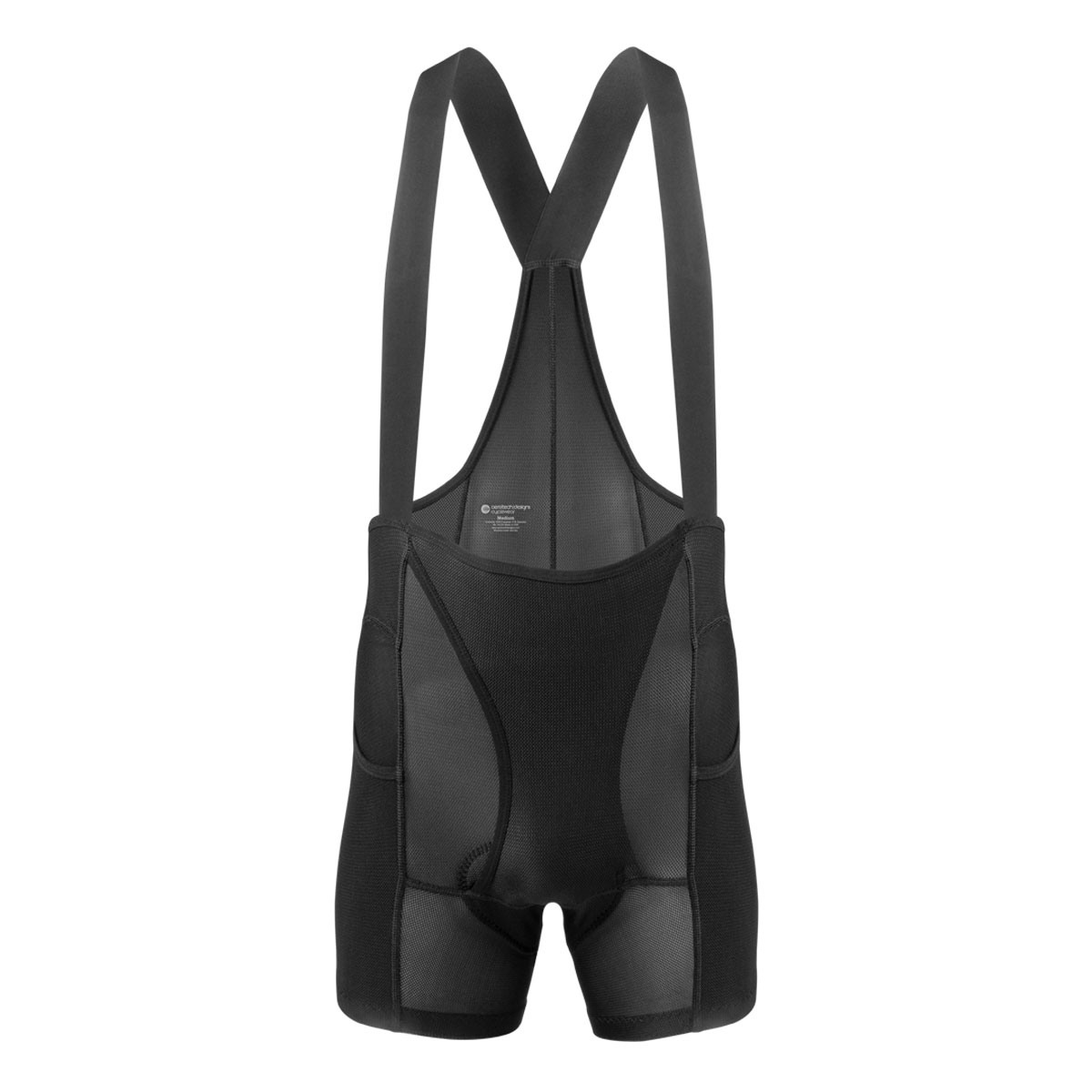 Does the mesh bib liner following the same sizing as regular cycling shorts?