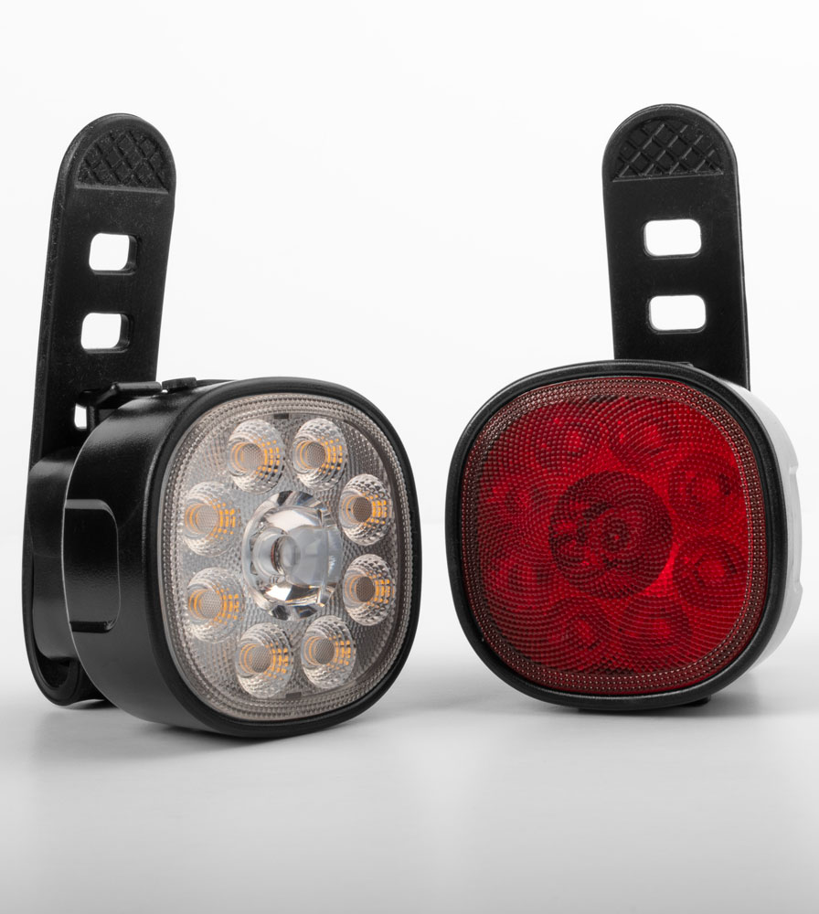 LumaGuard Combo Bike Lights | Rechargeable Front and Tail Light Combo Pack Questions & Answers