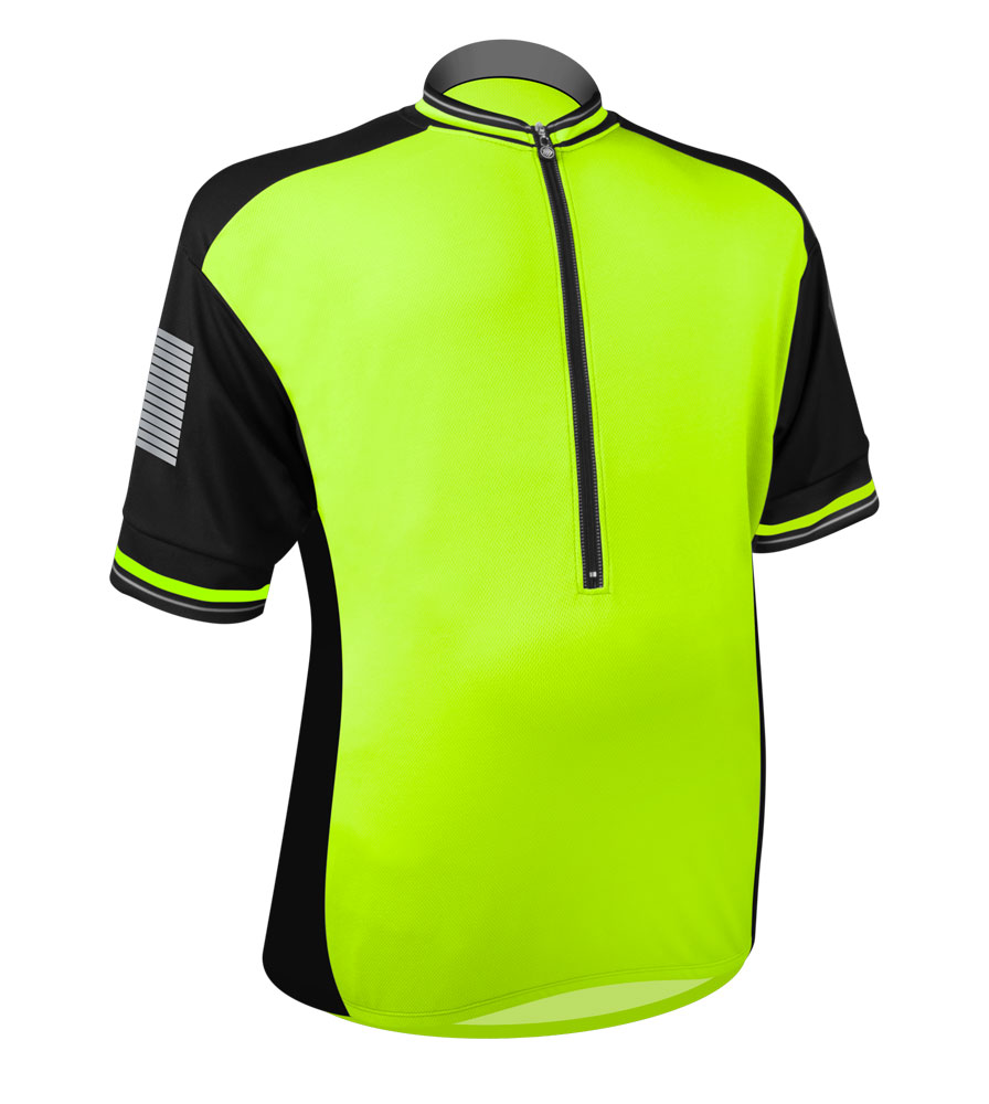 Big Man's Elite Colossal Cycling Jersey | Loose Fit High Visibility Bike Jersey Questions & Answers