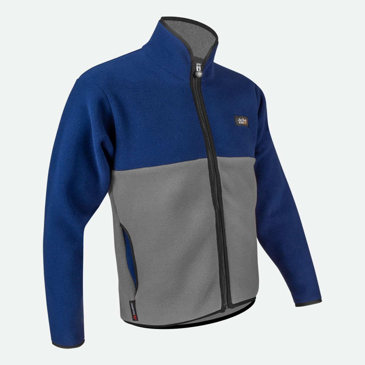 Which men’s jackets have Polartec fleece on them?