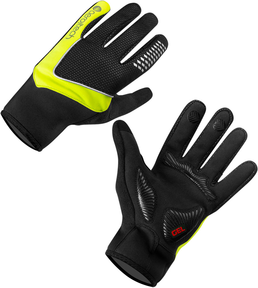 Mid-Weight Windstop Cycling Glove | Gel Padded Palms | Reflective Accents Questions & Answers