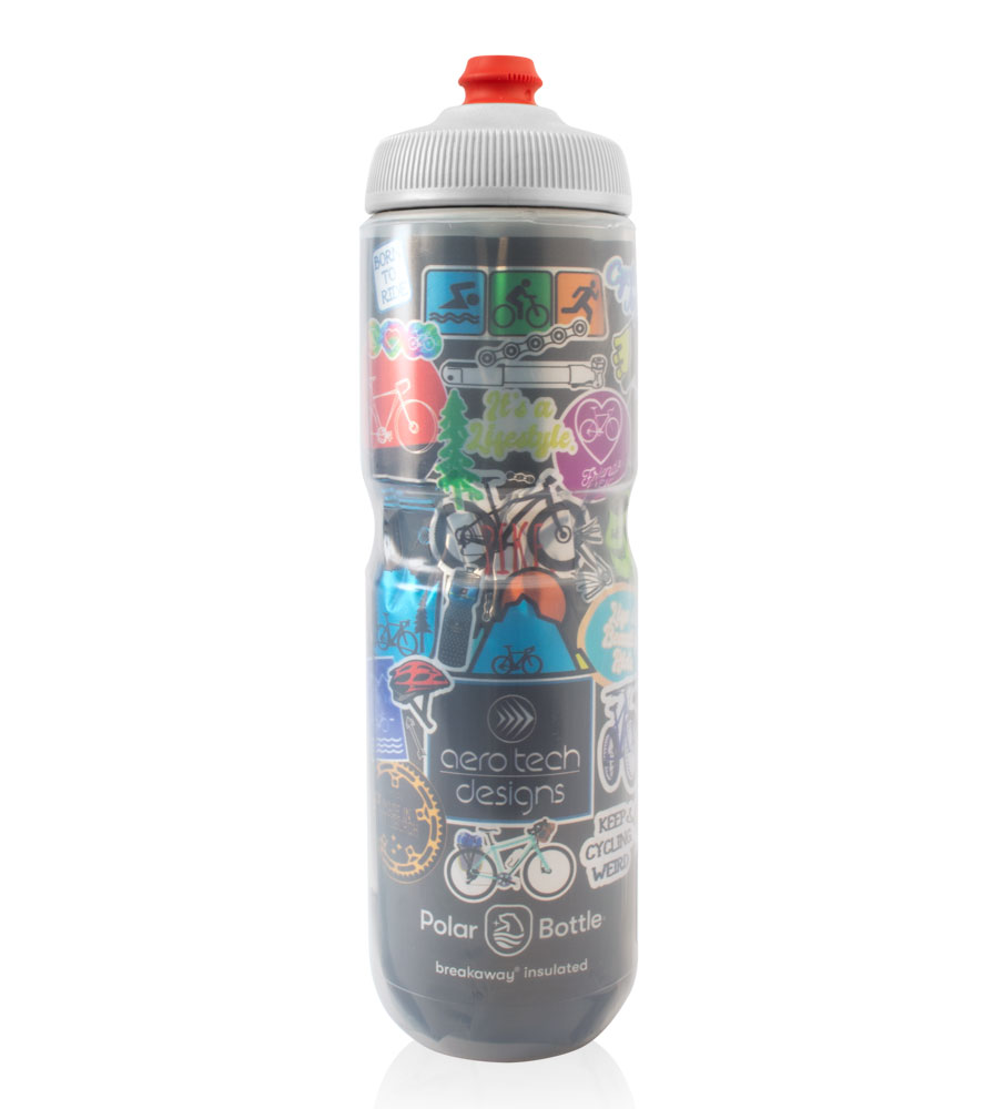 Polar Water X Aero Tech | Stickers | 24oz Insulated Bottle | Made in USA Questions & Answers