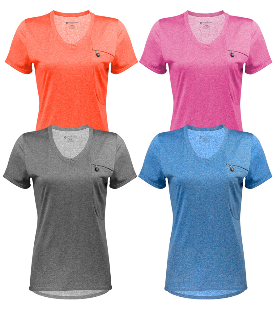Women's Thrive Tech Tee | High-Performance Relaxed Fit Athletic Shirt Questions & Answers