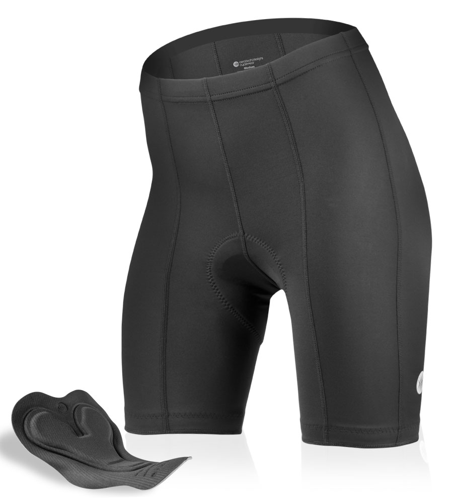 thick padded bike shorts