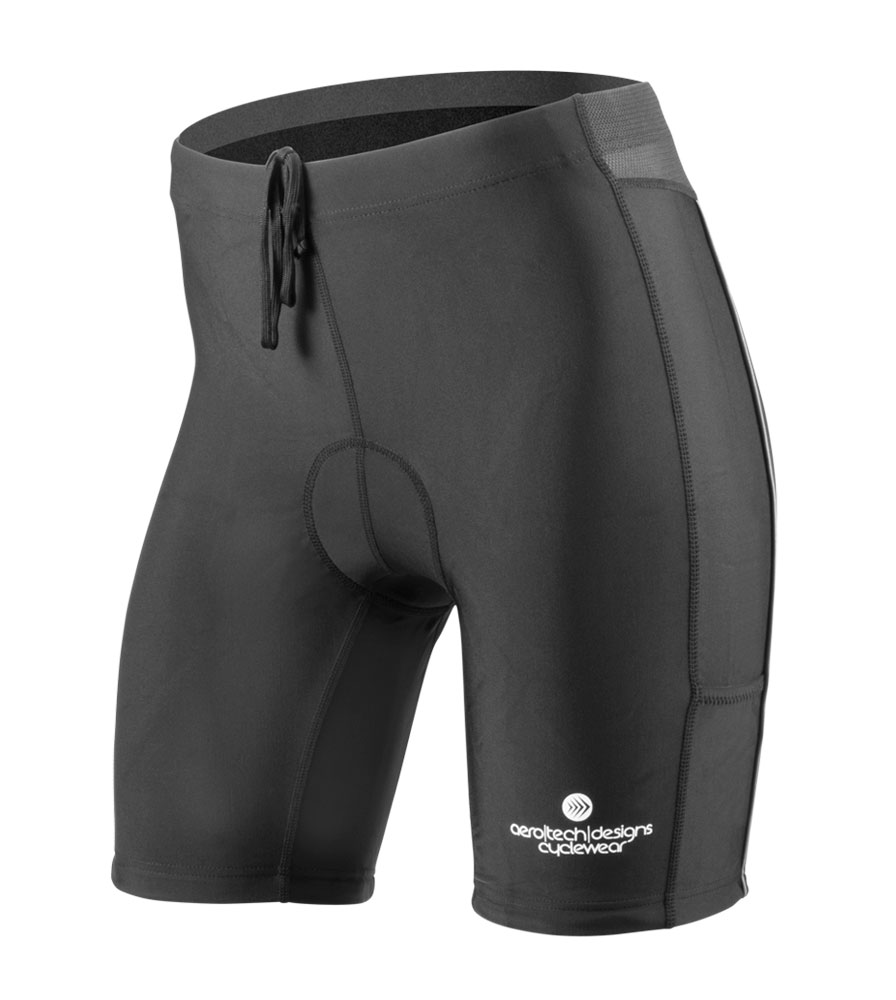 On eBay these are listed as padded tri-shorts. Is there a chamois besides the Light weight wicking polyester fleece
