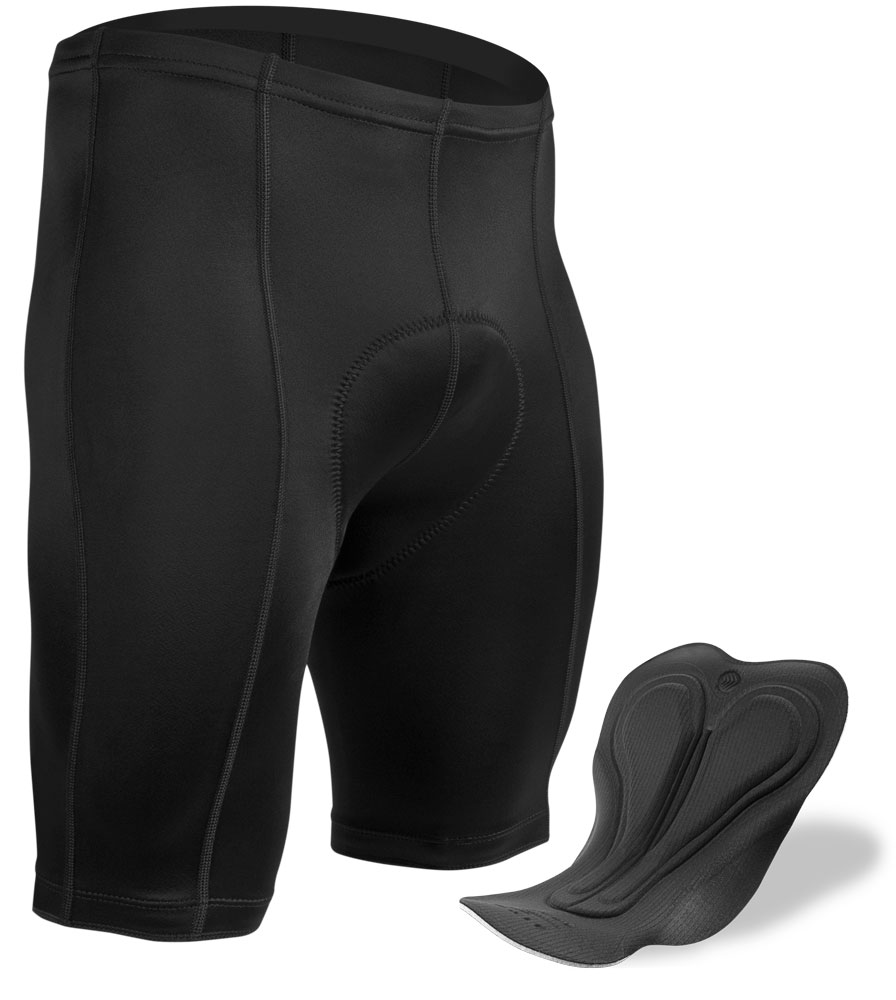 Men's Century Cycling Short | Black Long Distance Shorts | Three Inseams Questions & Answers