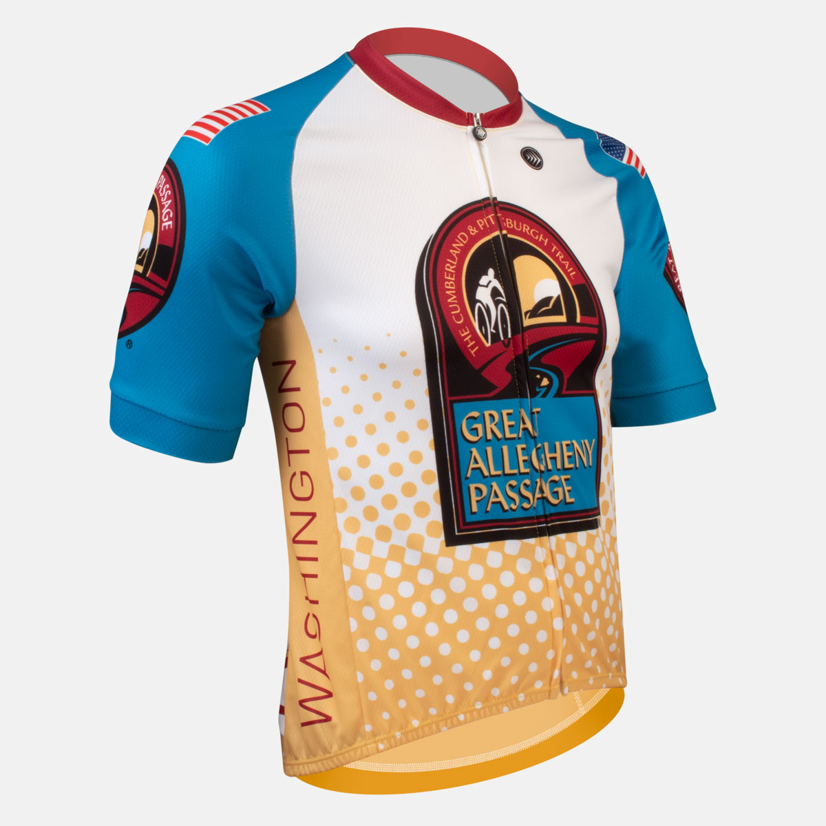 Greater Allegheny Passage Trail Dotted Jersey | GAP and C&O Trail Jersey Questions & Answers