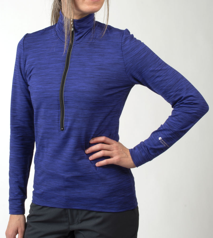 Aero Tech Women's HeatherTech Fleece Women's Cycling Pullover - Made in USA Questions & Answers