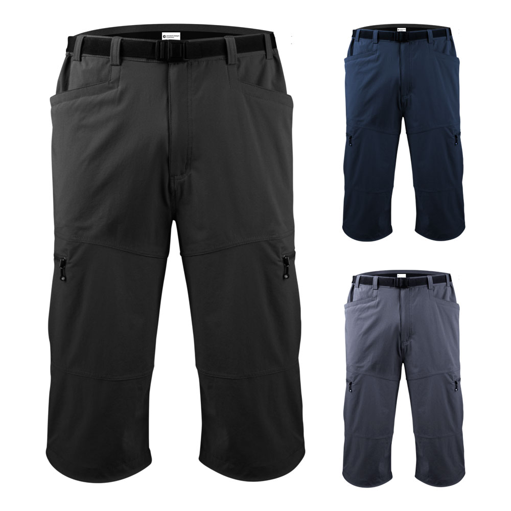 Men's Multi-Sport Knickers | Urban Pedal Pushers | Loose Fit Activewear Cargo Capris Questions & Answers