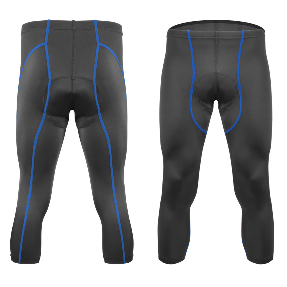 Men's Triumph Cycling Knickers | High Performance Compression Spandex Padded Capris Questions & Answers