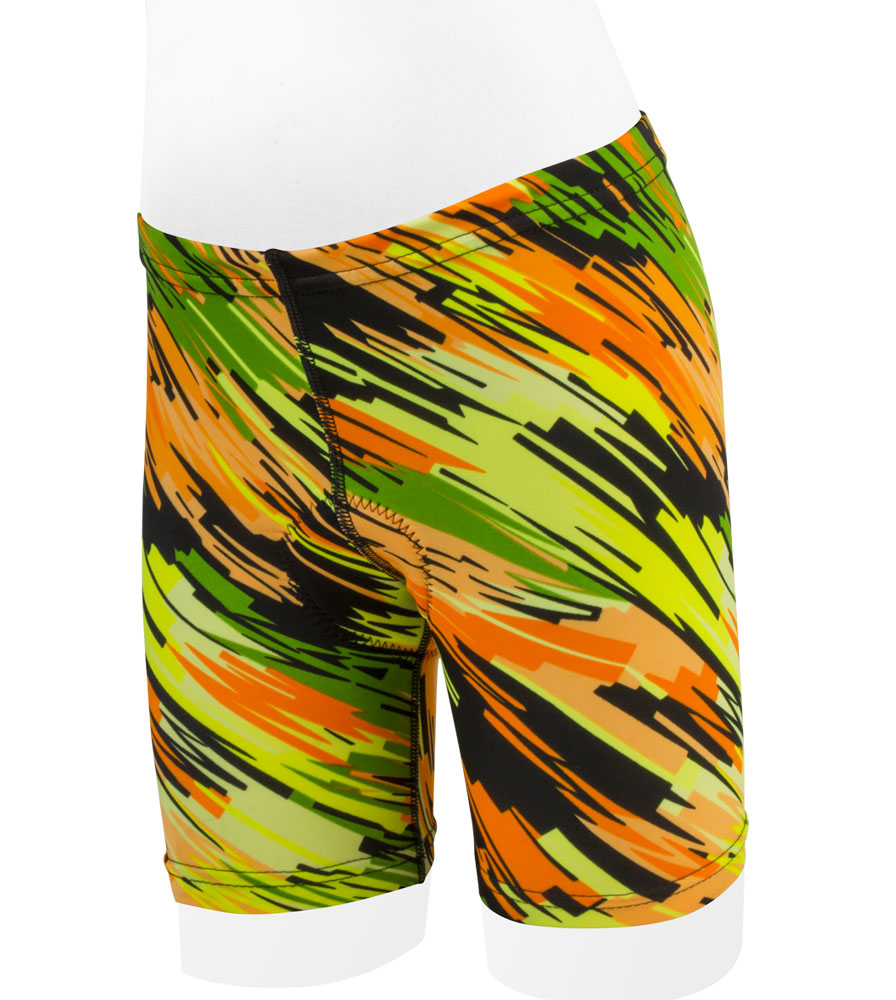 Aero Tech Youth Wild Print - PADDED Cycle Short - High Visibility Blur Questions & Answers
