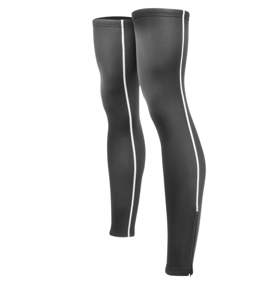 Aero Tech Thermal Leg Warmers w Reflective piping and ankle zippers Questions & Answers