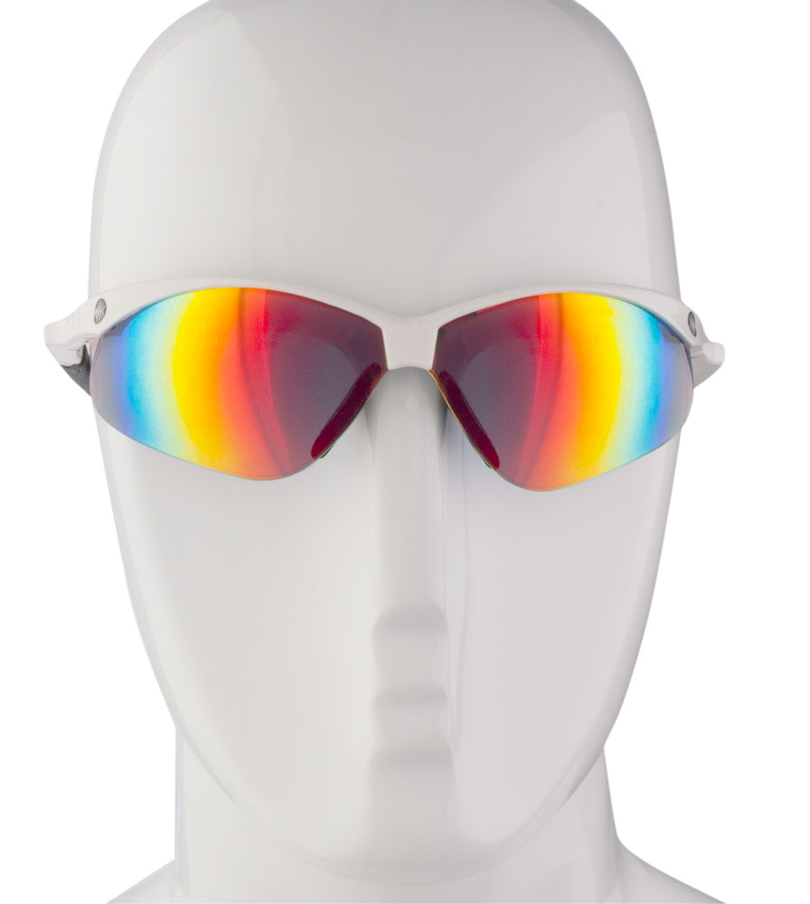 Aero Tech Rainbow Wrap Sunglasses w Polycarbonate Lens Questions & Answers