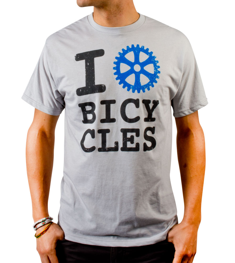 I Heart Bicycles Sprocket T-Shirt - Bicycle love Questions & Answers