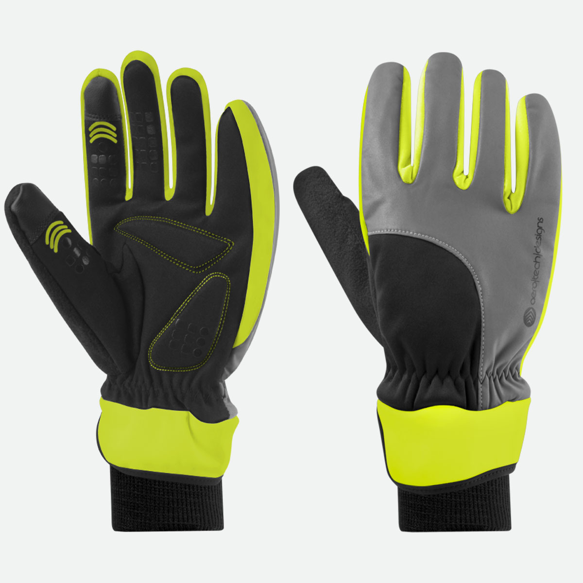 AeroReflective Cycling Gloves | Heavyweight Full Finger Reflective Glove Questions & Answers