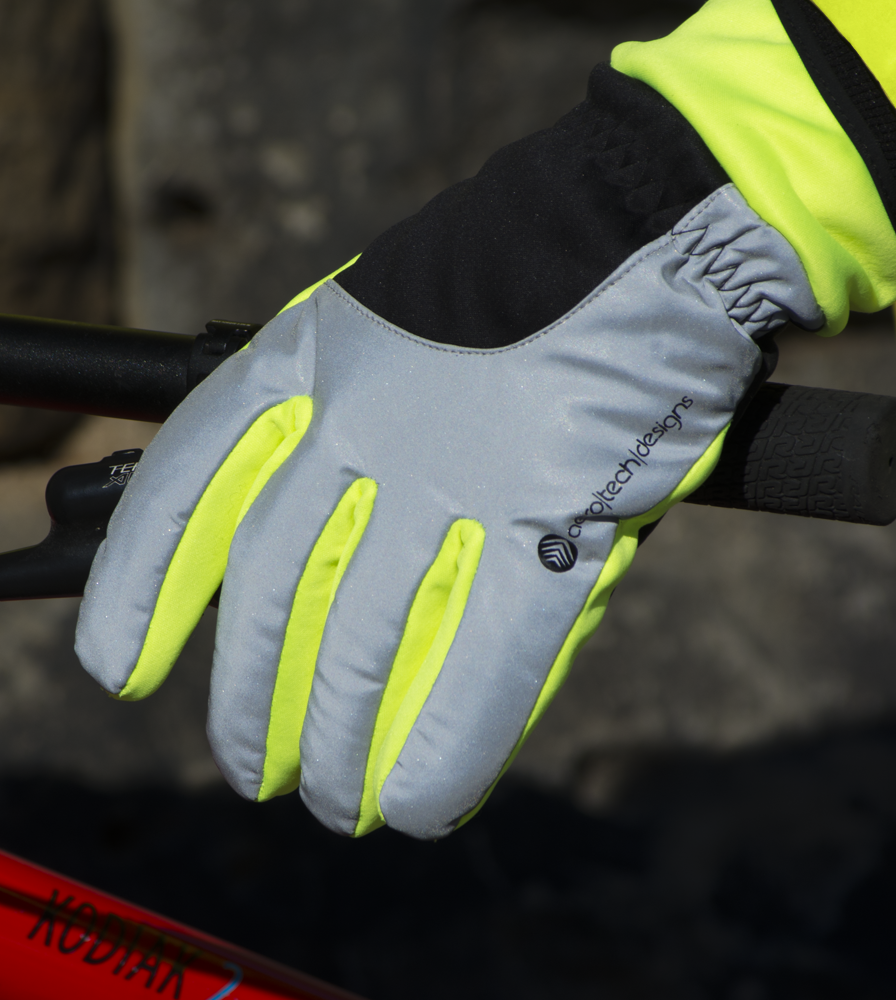 AeroReflective Cycling Gloves | Heavyweight Full Finger Reflective Glove Questions & Answers