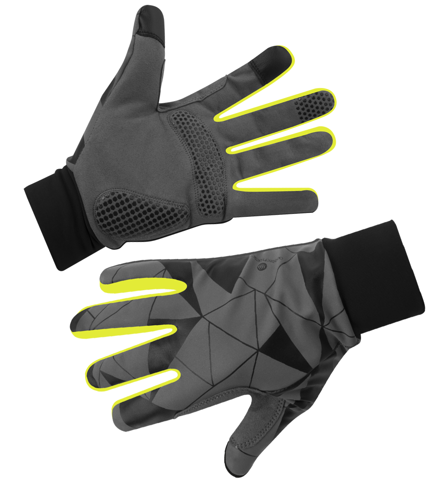 Urban Street Line Gloves | Lightweight Full Finger Bike Glove | High Visibility Reflective Questions & Answers