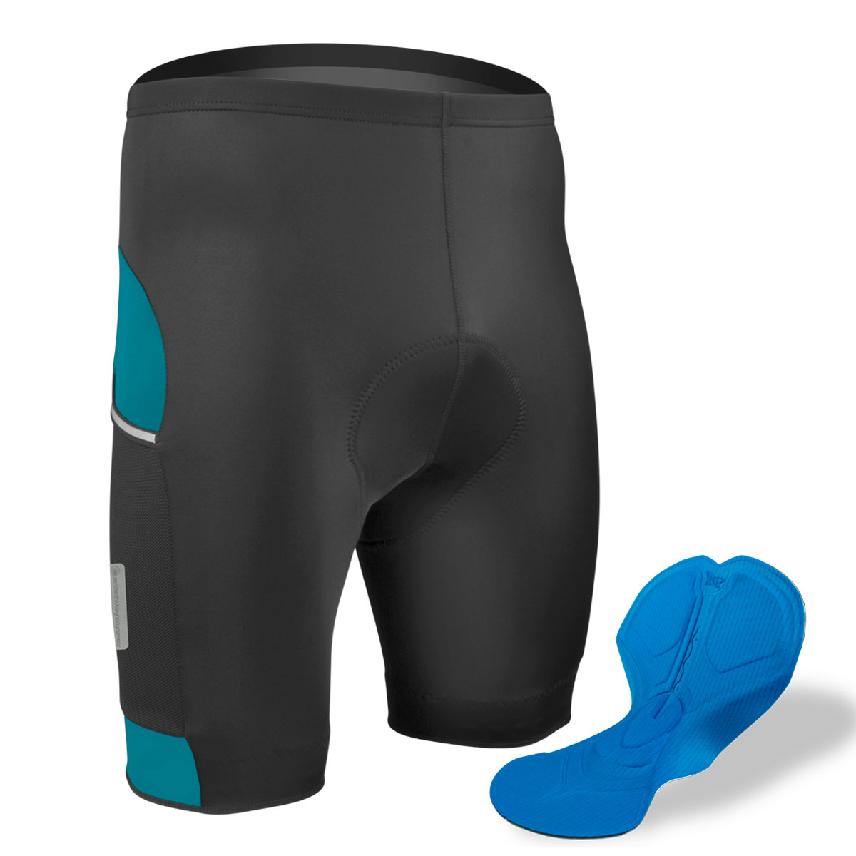 I like to wear mountain biking shorts over top my padded shorts does that reduce the effectiveness of these padded.