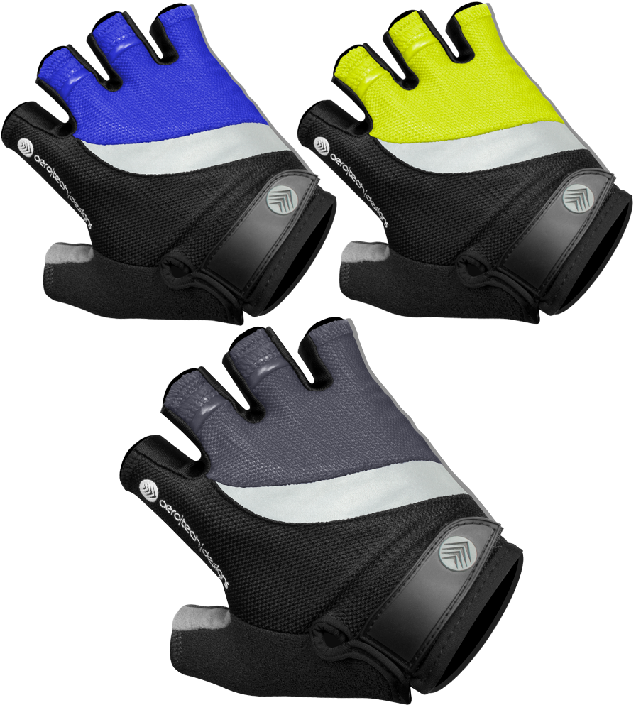 Lightweight Reflective Cycling Gloves | Hi-Viz Fingerless Padded Palm Bike Glove Questions & Answers