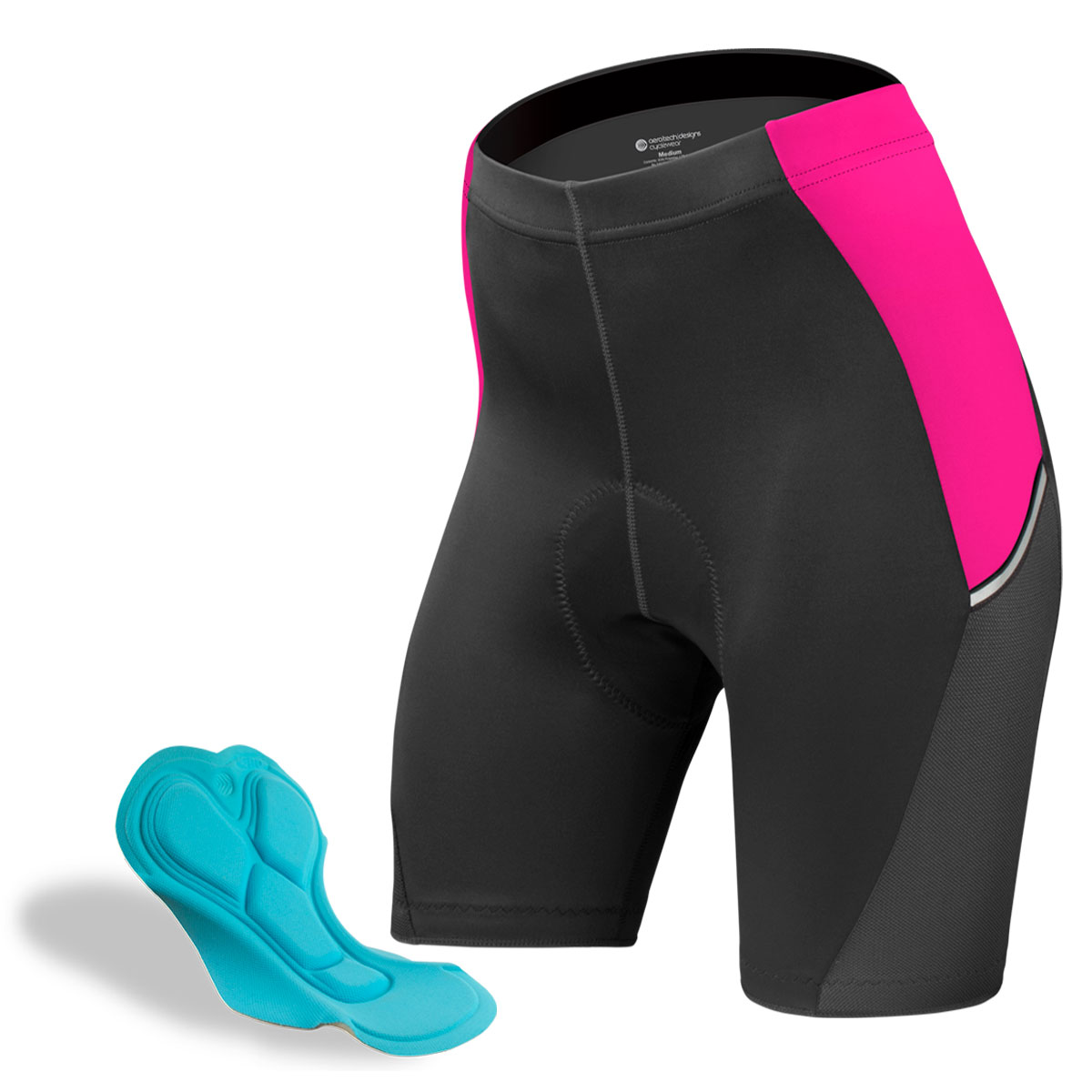 Women's All Day Padded Cycling Shorts | Reflective Side Pockets Questions & Answers