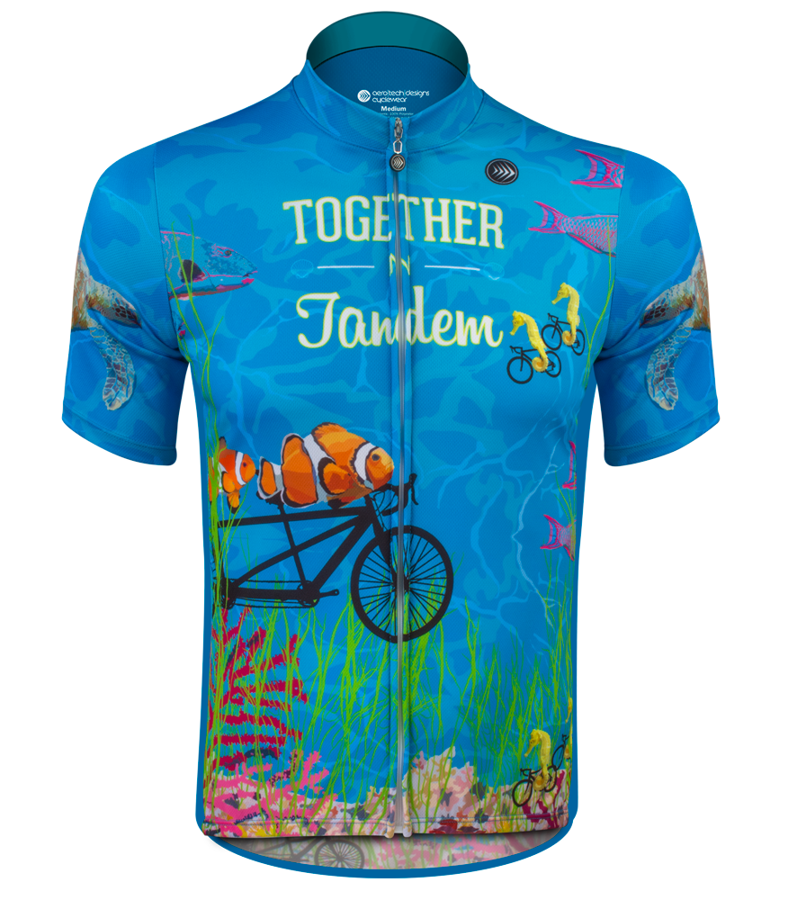 Aero Tech Together in Tandem Cycling Jersey Questions & Answers