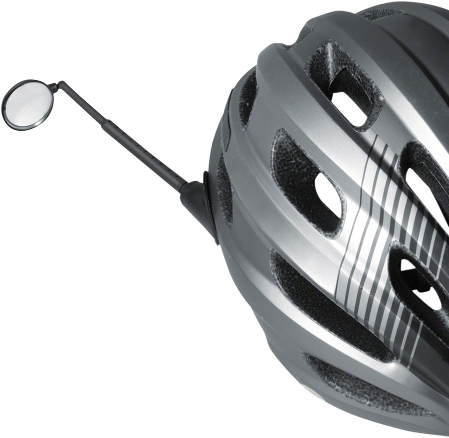 MSW Adjustable Helmet Safety Mirror with Ultra Clear Lens Questions & Answers