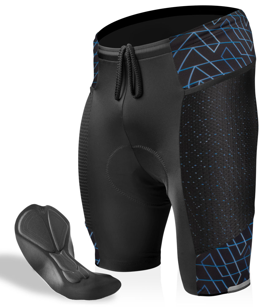 Men's Gel Touring | Impulse Print | Padded Cycling Shorts with Pockets Questions & Answers