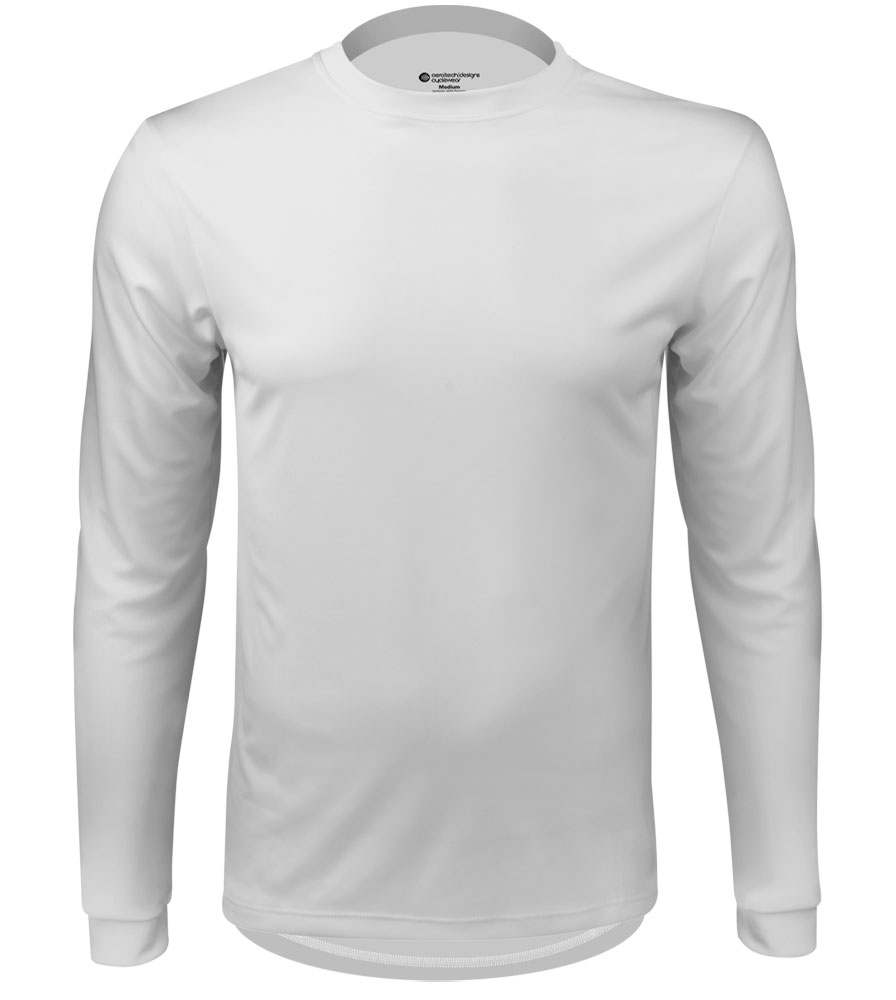 Men's ECO Eclipse | Sun Protection Long Sleeve Recycled Polyester Cycling Shirt Questions & Answers