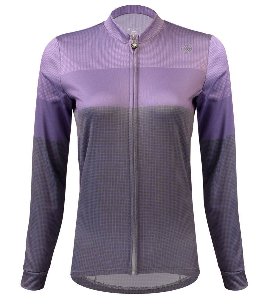 Women's Zenith Jersey | Printed Fleece Long Sleeve Cycling Jersey Questions & Answers