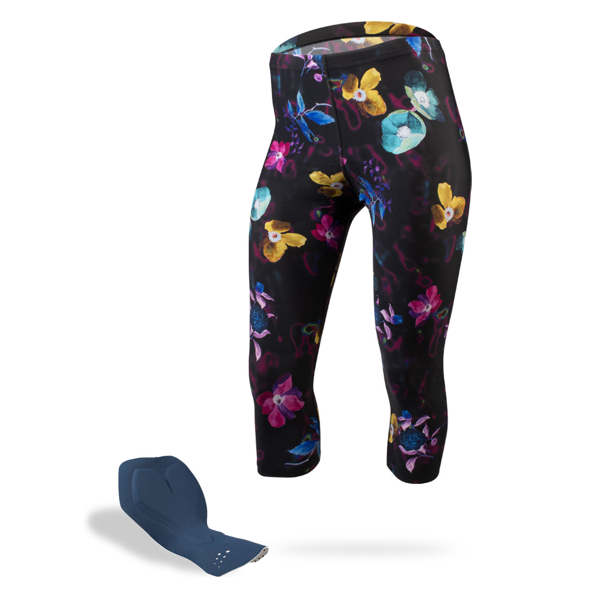 Women's Wild Print Cycling Capris Questions & Answers