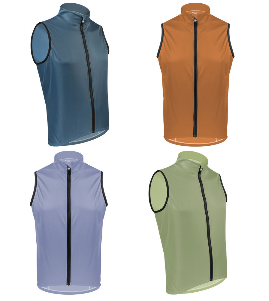 Men's Canyon Vest | Windproof Cycling Gilet | Back Pockets | Reflective Trim Questions & Answers