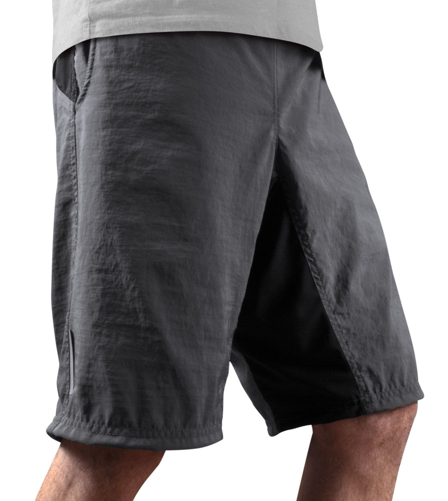 Men's USA MTB Shorts | Mountain Bike Shell and Padded Liner | 11" Inseam Questions & Answers