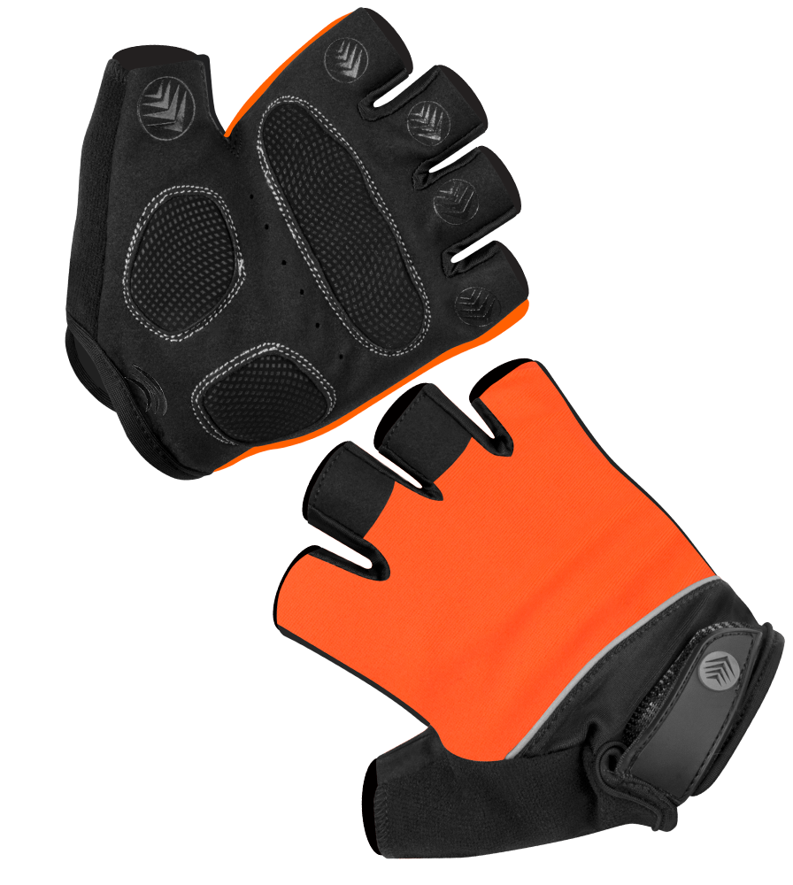 Aero Tech Orange Gel Padded Cycling Gloves - Fingerless Breathable Washable Questions & Answers