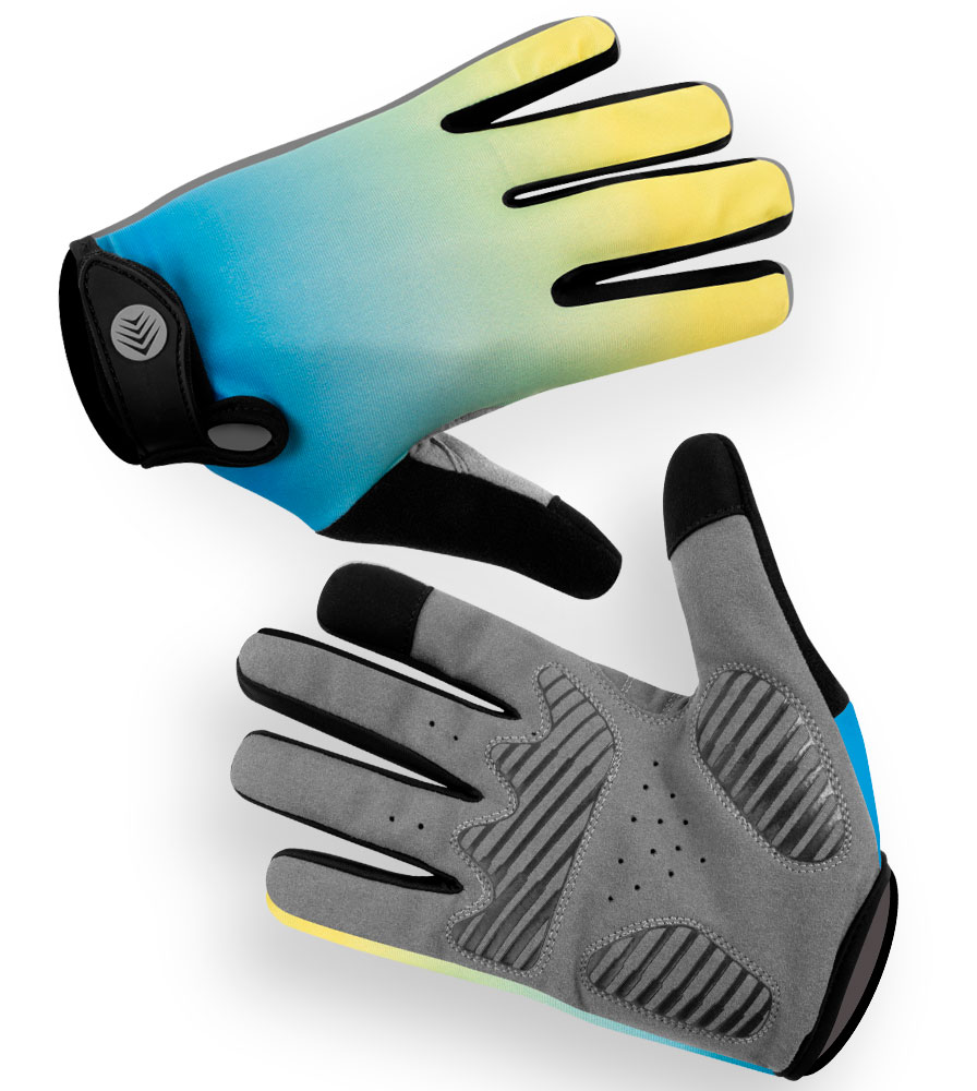 Fade Full Finger Cycling Gloves | Lightweight Padded Palm Bike Glove Questions & Answers