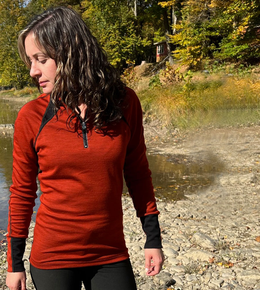 Women's Merino Wool Long Sleeve Jersey | High Performance Wool Blend Pullover Questions & Answers