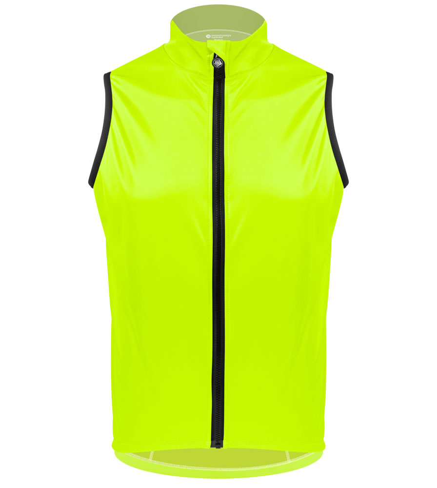 Men's USA Classic | Packable Windproof Vest | Pockets | Hi-Viz Safety Yellow Questions & Answers